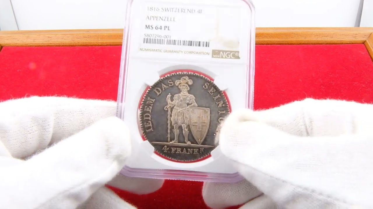 JCC | ジャパンコインキャビネット / 【SOLD】スイス アッペンツェル