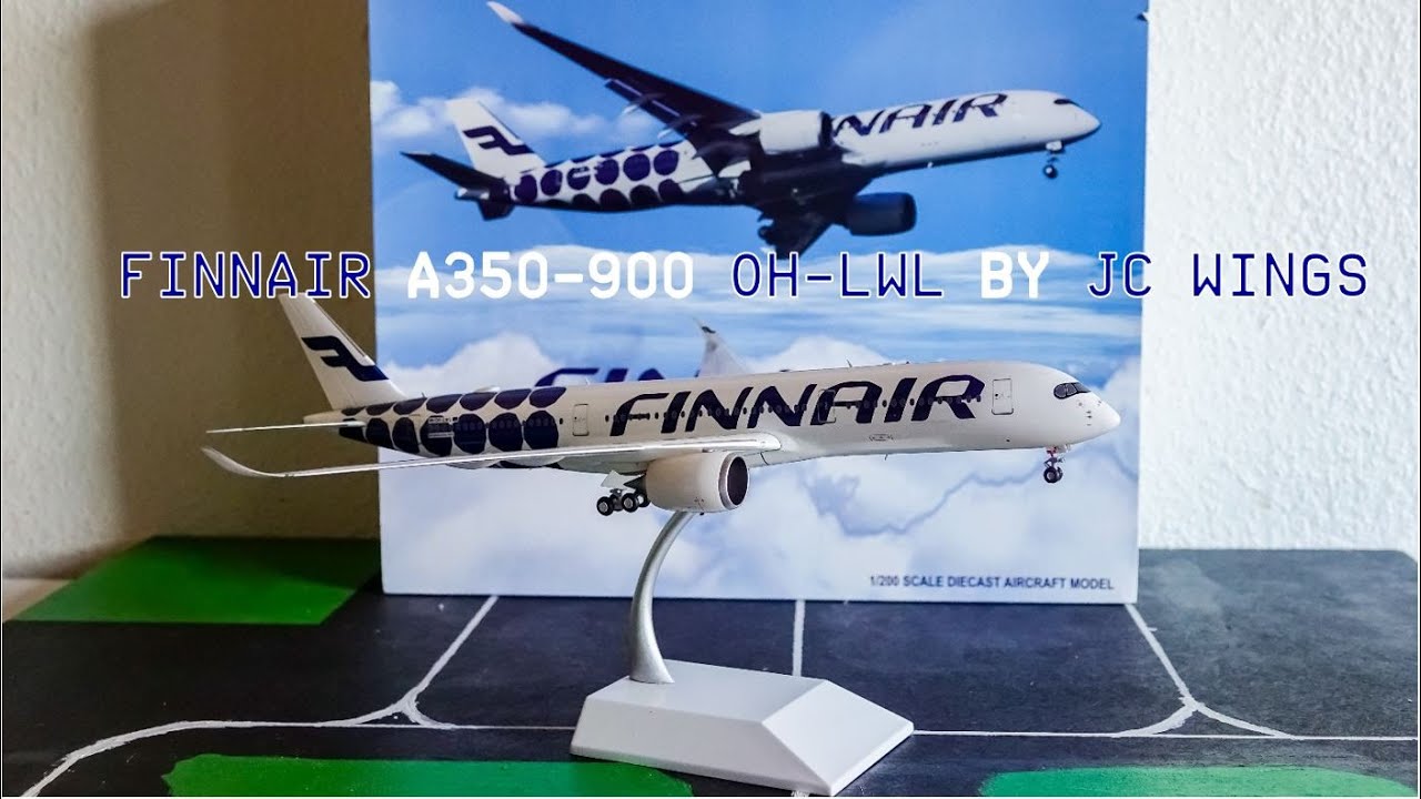 FINNAIR マリメッコA350-900 1:200スケール FINNAIR マリメッコA350