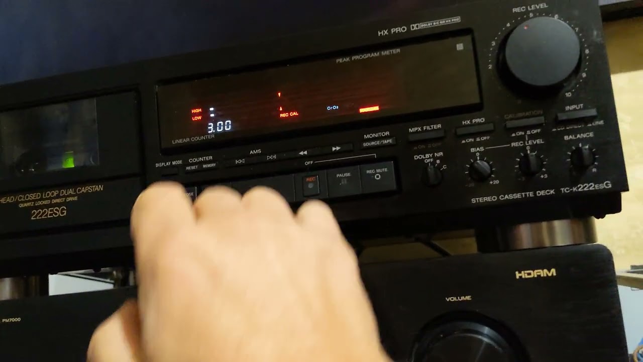 Sony TC-K222esg или Sony TC-K222esl - YouTube