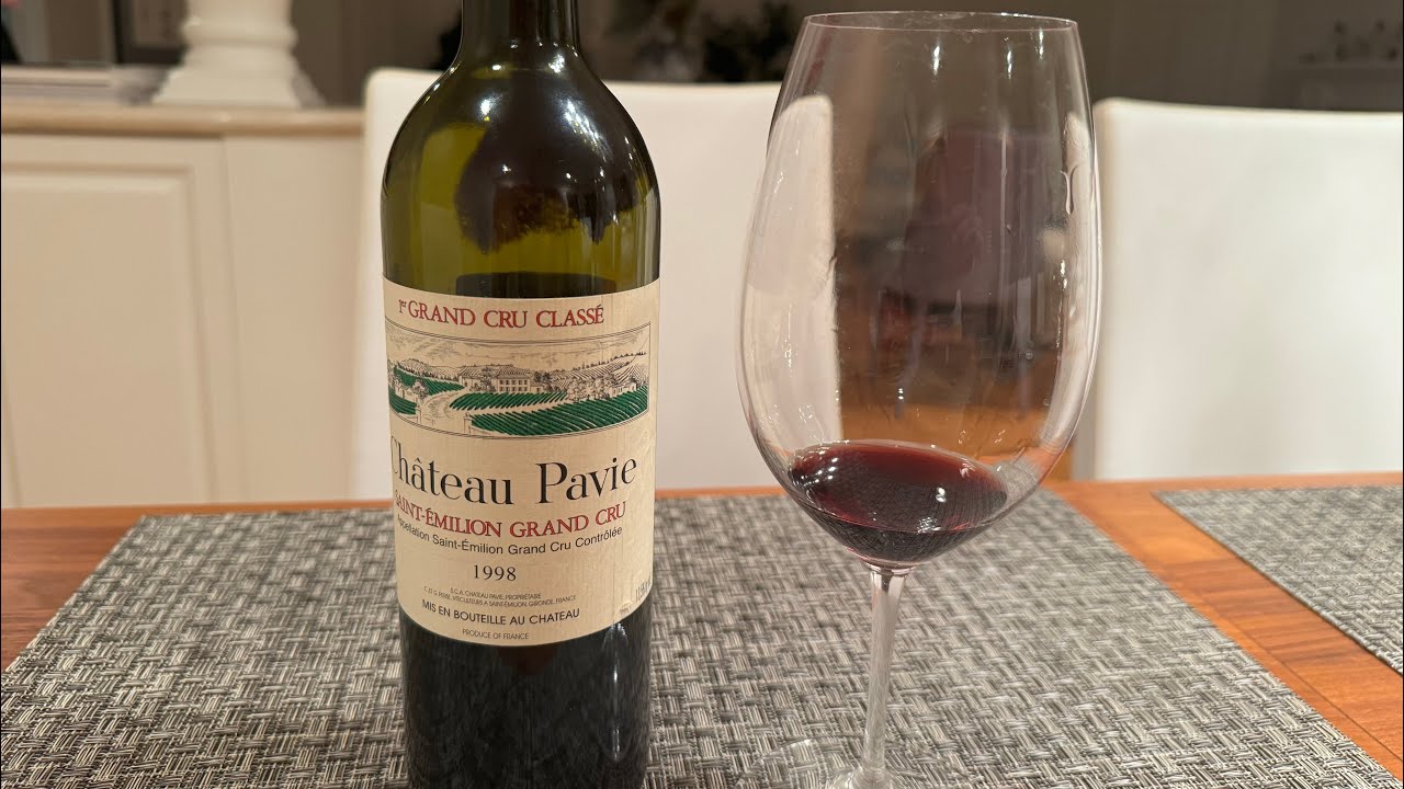 ワイン Chateau Pavie 1998 Chateau Pavie 1998 St. Emilion Trophy