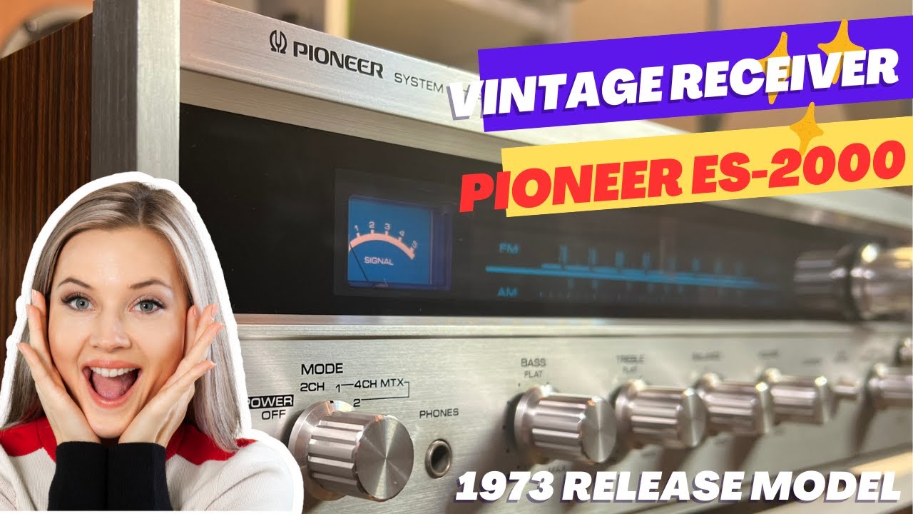 Pioneer ES-2000】FM/AMチューナー付きプリメインアンプ【1973年モデル
