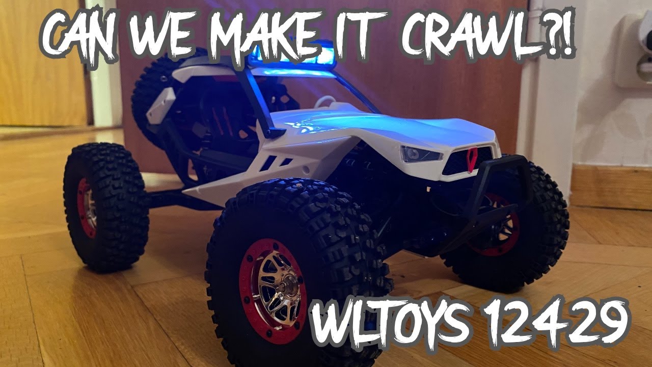 WLTOYS 12429 CRAWLER CONVERSION! New electronics fitted! - YouTube