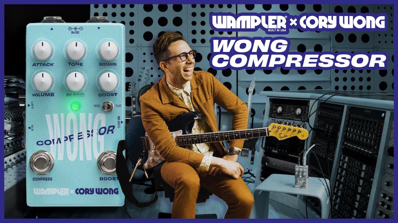 エフェクター / コンプレッサー】Wampler Pedalsより「Cory Wong」氏の
