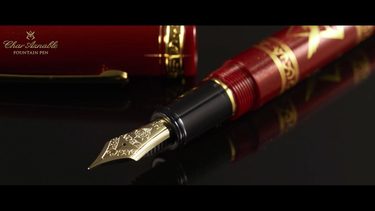 機動戦士ガンダム シャアの万年筆 - YouTube