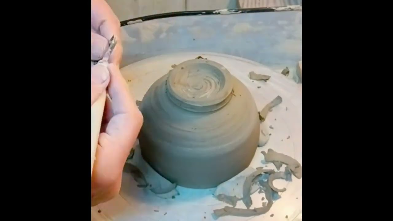 バーナード・リーチ 肉筆【巡礼】 色紙 墨画 裏に濱田晋作、極め有り