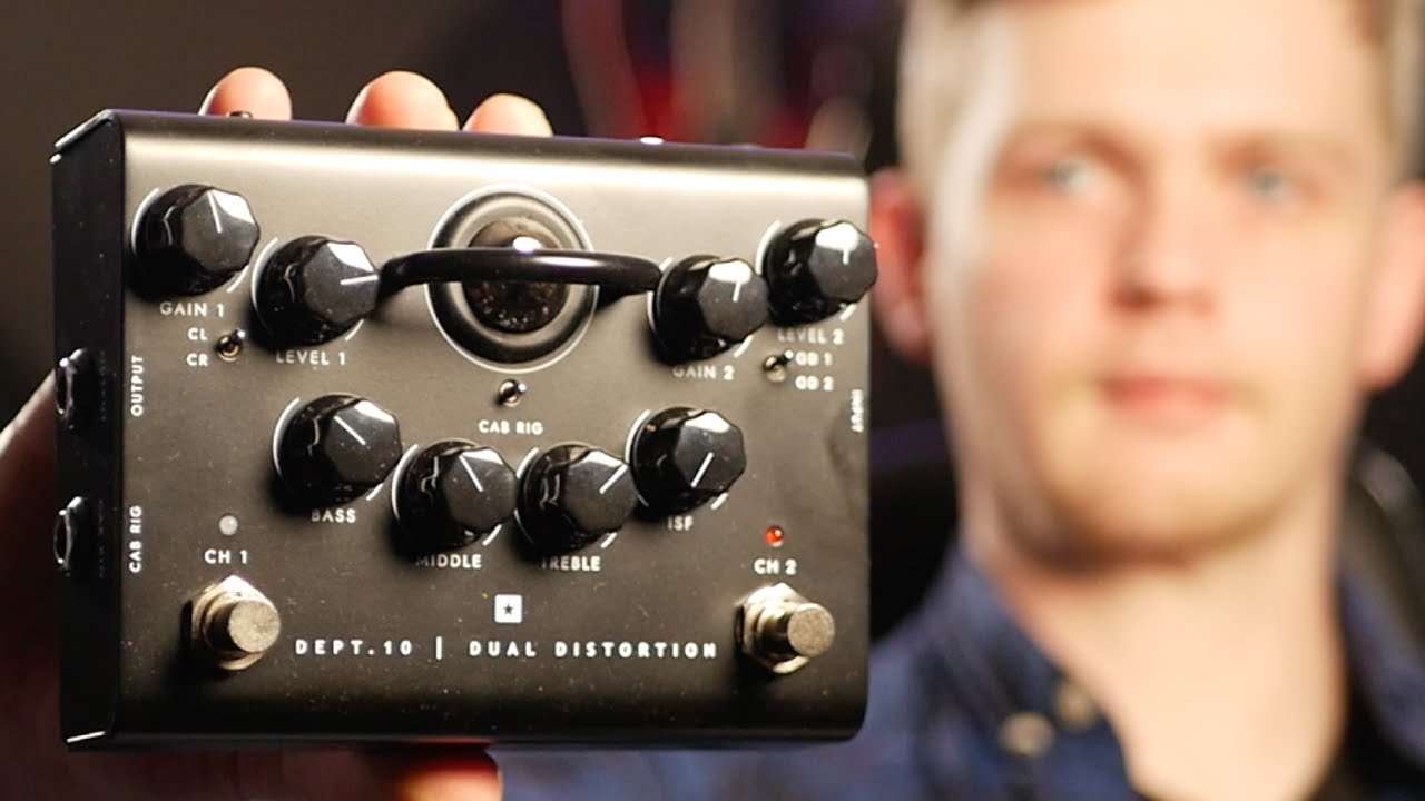 Blackstar Dept 10 Dual Distortion Guitar Pedal Review & Demo - YouTube