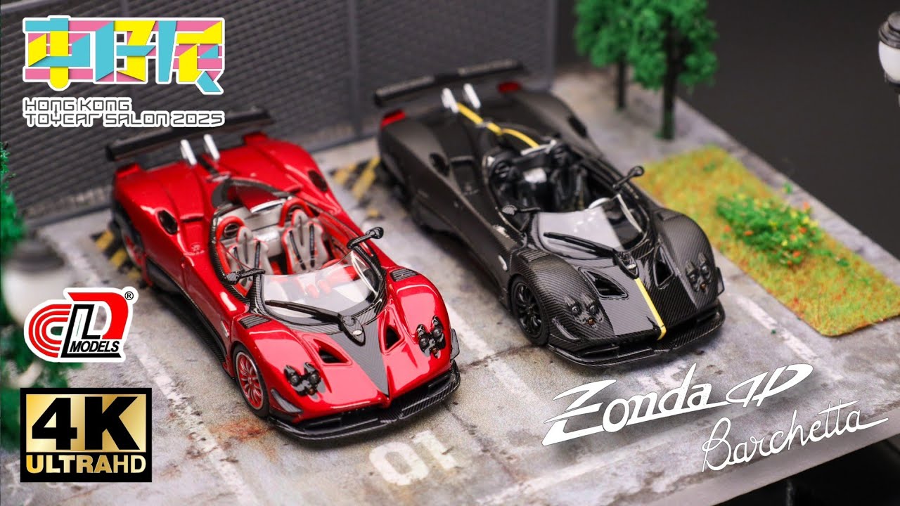 Hong Kong Toycar Salon 2025] LCD 1:64 - Pagani Zonda HP Barchetta