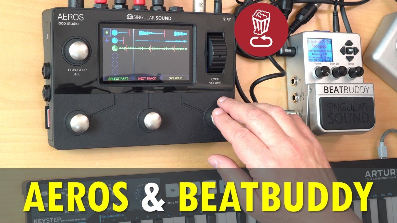 Full Review: Aeros Looper and BeatBuddy by Singular Sound - YouTube