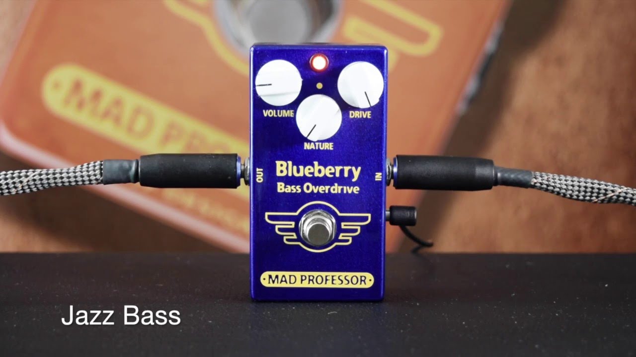 Mad Professor BlueBerry Bass Overdrive video by Heikki Laine - YouTube