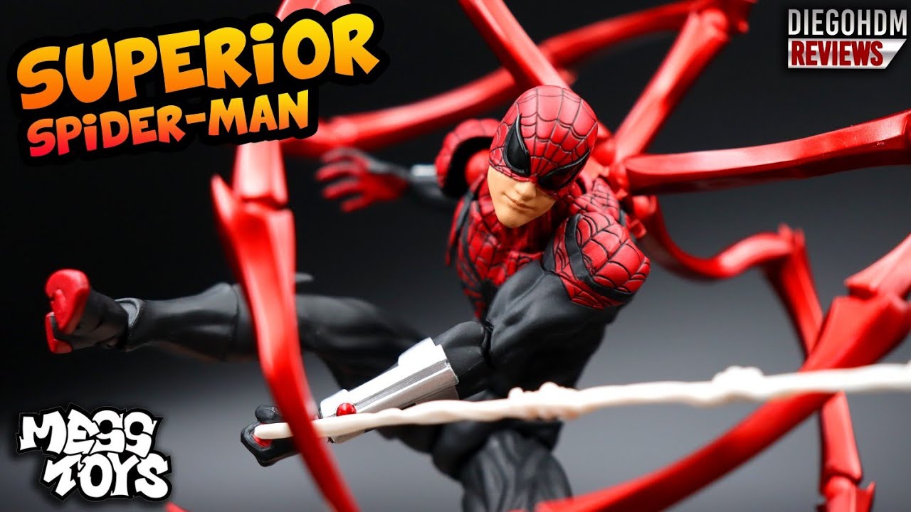 O MELHOR SPIDER-MAN? 😱 Superior Spider-Man Mess Toys Unboxing e
