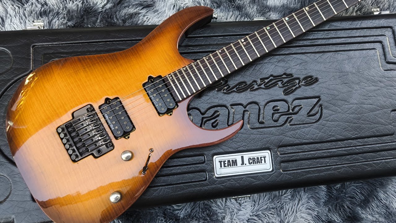 Ibanez prestige rg2720 fm - YouTube