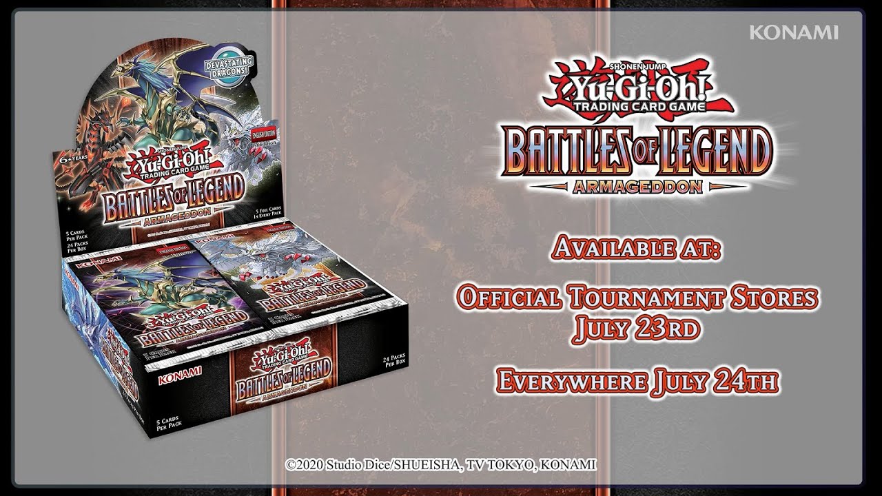 遊戯王 英語 北米Battles of Legend Armageddon 6箱 英語版/北米