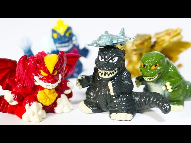 昭和の玩具 ソフビ ミニチュア かわいいゴジラGODZILLA 昭和の玩具