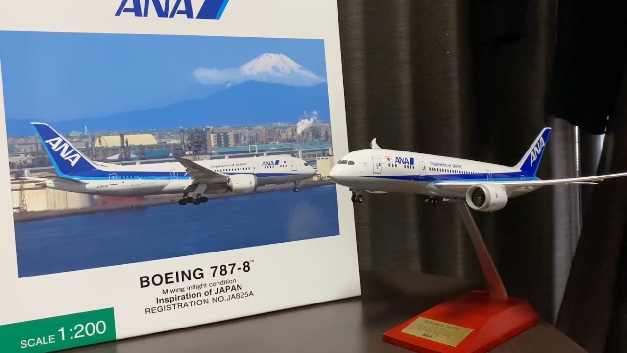 飛行機模型]全日空商事 ANA B787-8 JA825A 1/200 イワヤ ANA 1/200