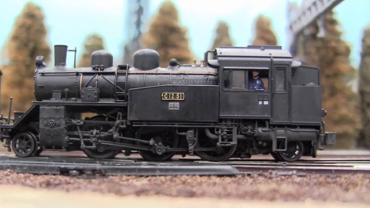 KATO - C12 ～狭軌鉄道模型Njゲージ(1/150-6.5)～土佐堀レイアウトにて