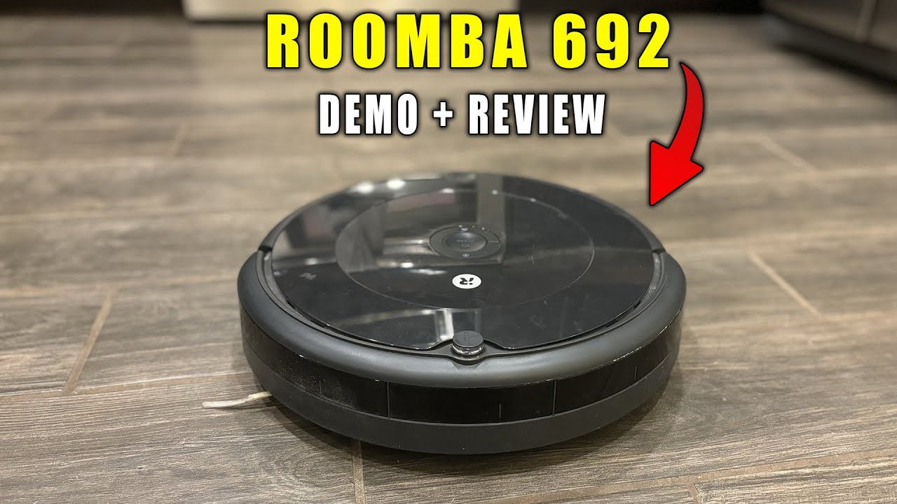 iRobot Roomba 692 Demo & Full Review! - YouTube