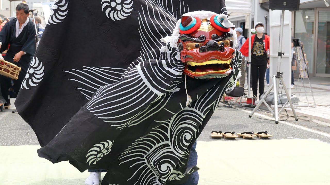 平出若者連 📍ながの獅子舞フェスティバル (かるかや山前会場) 2023-05