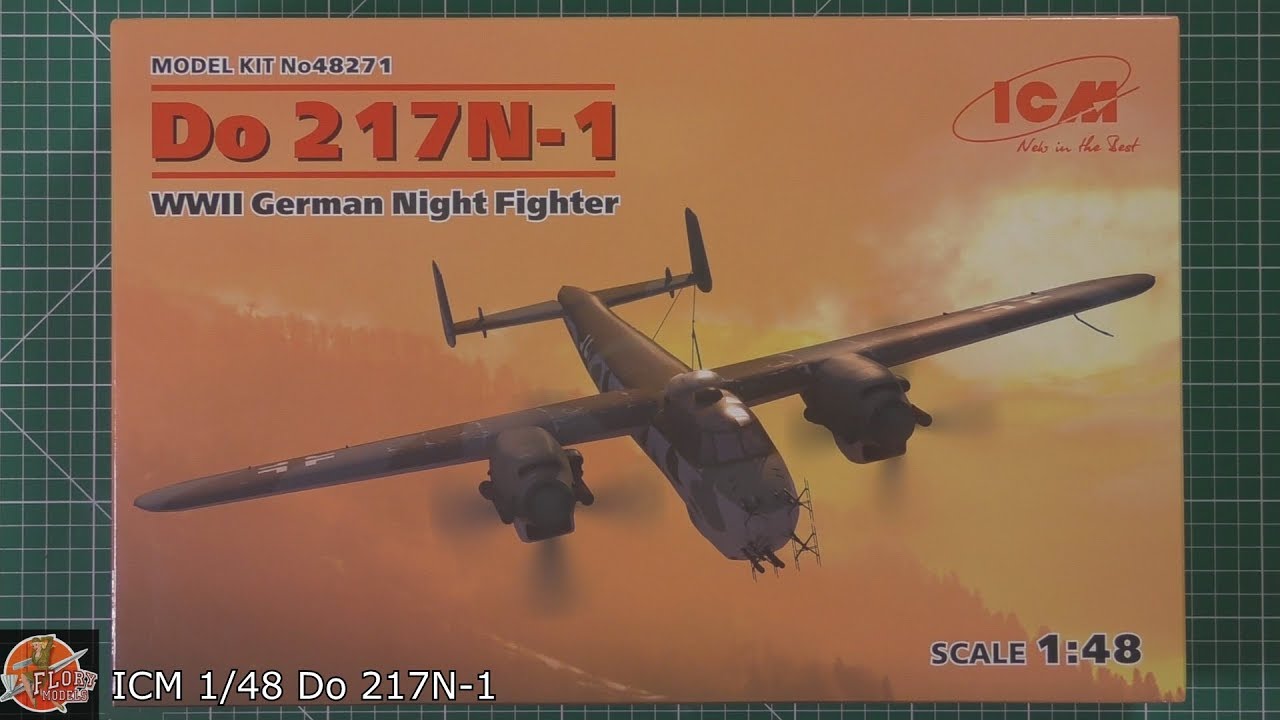 ICM 1/48 Do217N-1 Review - YouTube