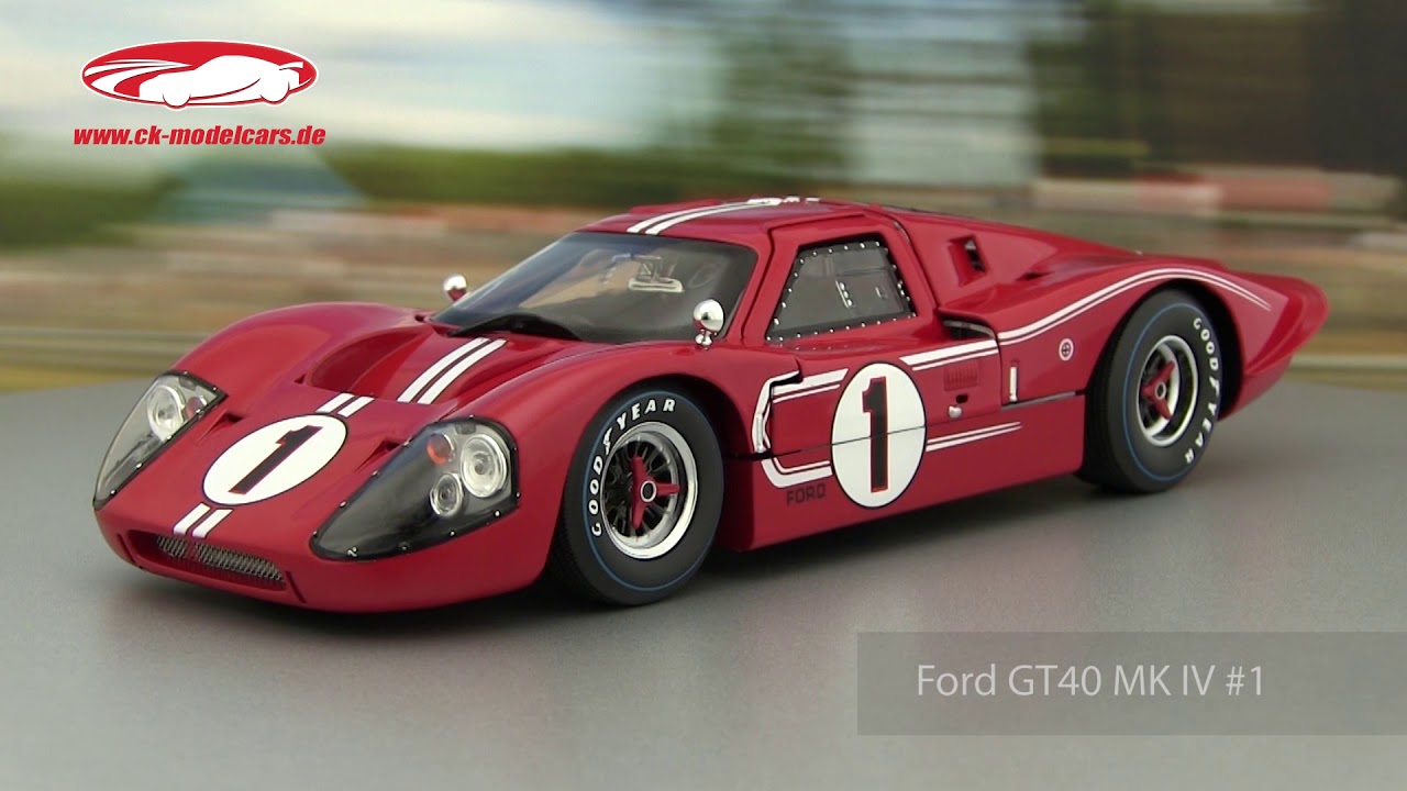 1/18 フォードGT40 Mk.IV ルマン1967 ウィナー #1 1/18 フォードGT40