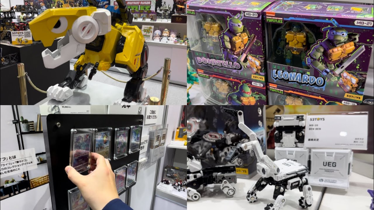 52toys】おもちゃショー2023の新作BEASTBOX & トレカディスプレイ『The