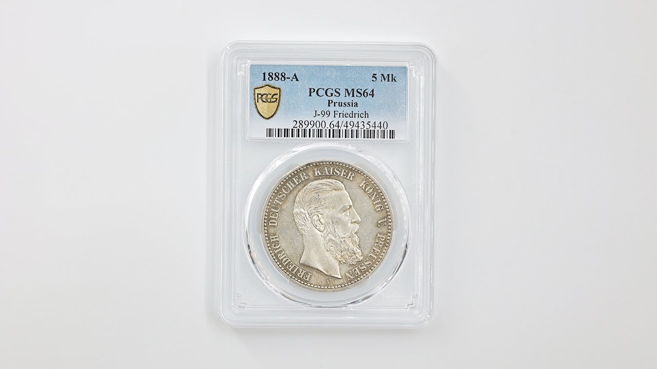 招*@様 1913年Gドイツ バーデン大公国. 5マルク銀貨 フリードリッヒ2世