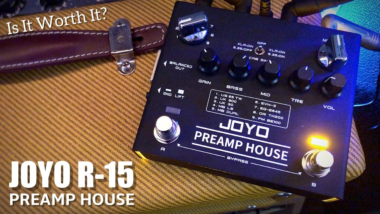Joyo Preamp House - YouTube