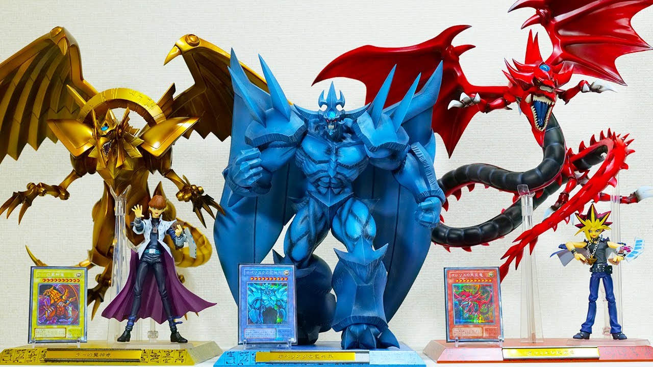 遊戯王 オシリスの天空竜 オベリスクの巨神兵 ラーの翼神竜 フィギュア