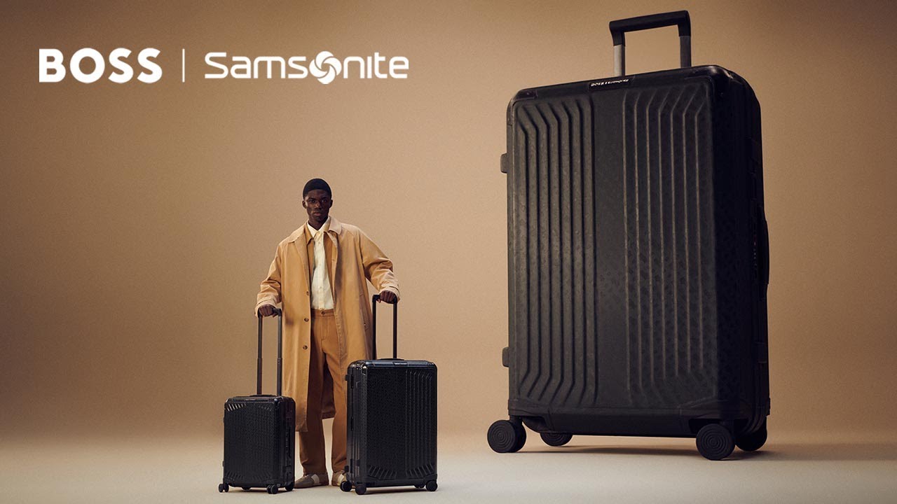 限定コラボ品】BOSS Samsonite キャリーケース ブラック サムソナイト