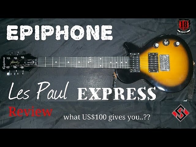 Epiphone Les Paul Express Review; Is it any Good? - YouTube