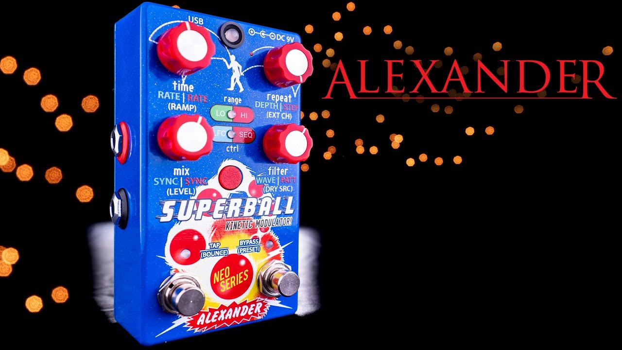 Alexander Pedals Superball - YouTube