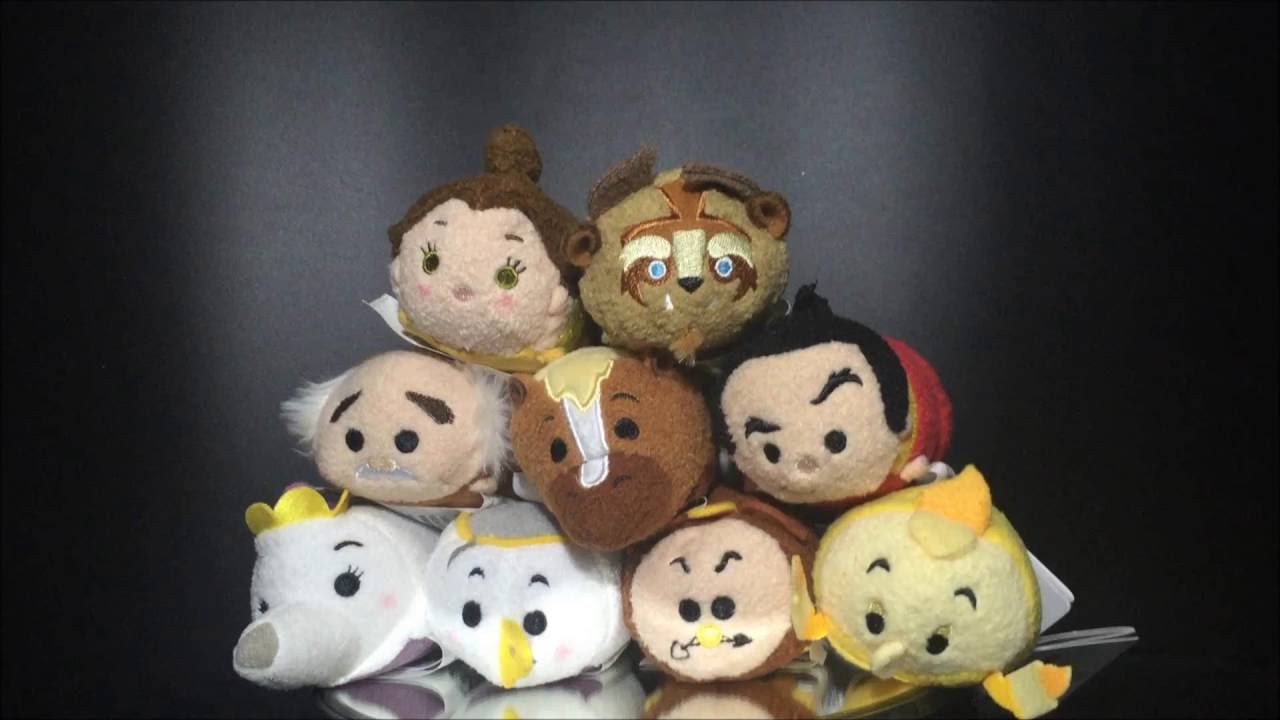 ツムツムベルディズニー美女と野獣ぬいぐるみ