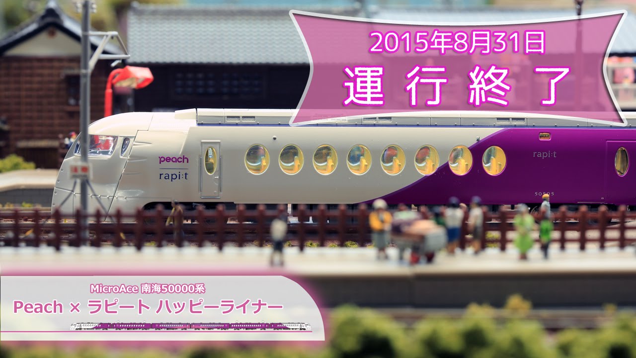 南海 50000系 南海 50000系 室内灯入 ハッピーライナー Peach×ラピート