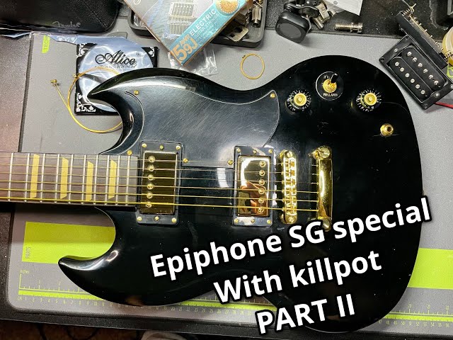 Epiphone SG Special with Killpot Pt.2 - YouTube