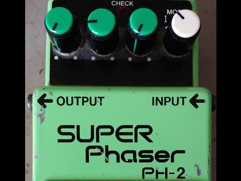 Boss Super Phaser PH-2 Demo (HQ Audio) - YouTube