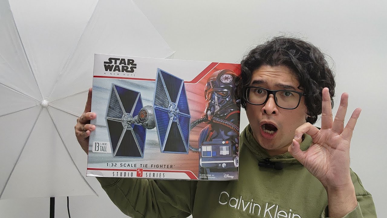 Paul Unboxes the AMT Star Wars A New Hope Tie Fighter - YouTube