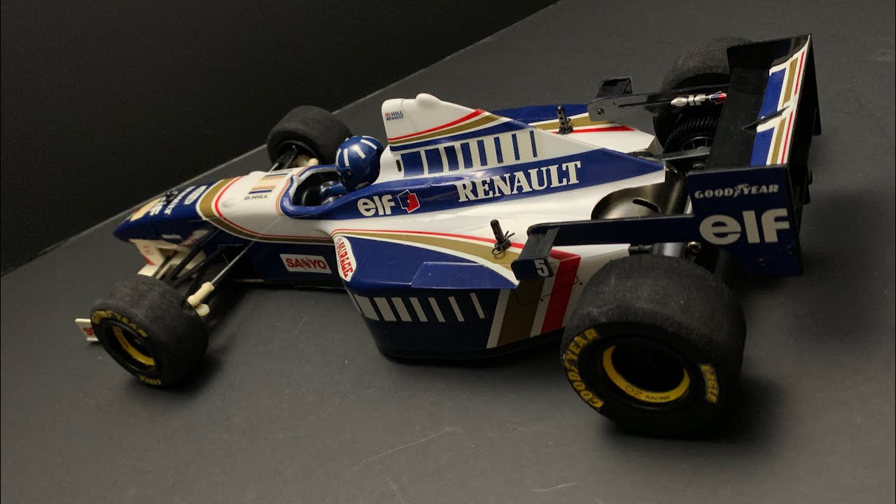 Vintage Tamiya F103RS Williams Renault FW18 F1 RC Car Restoration