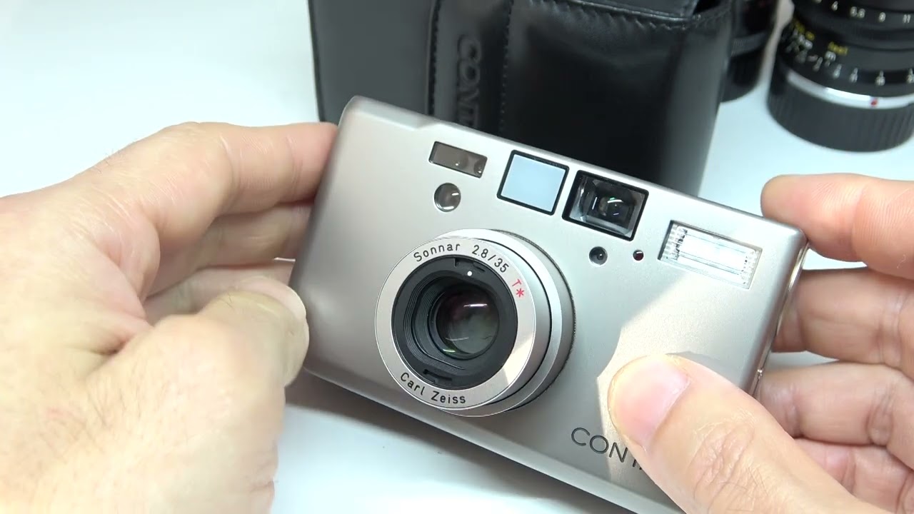 CONTAX コンタックス T3 チタン シルバー Carl Zeiss Sonnar ゾナー