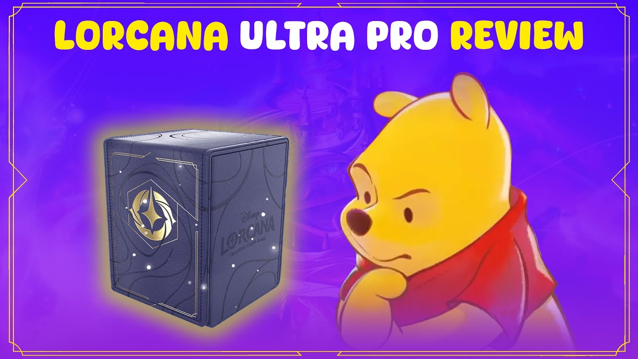 Is The Disney Lorcana Ultra PRO Deck Box Good? - YouTube