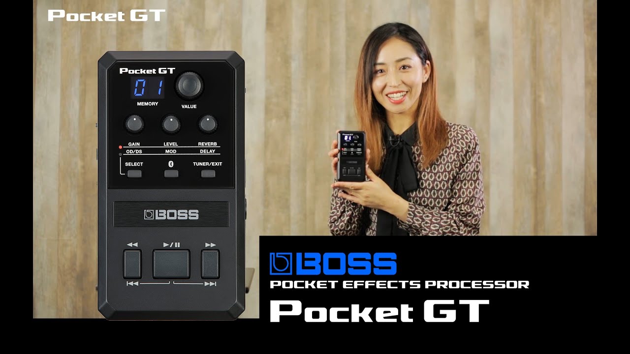 BOSS Pocket-GT解説ムービー feat.D_Drive Yuki - YouTube