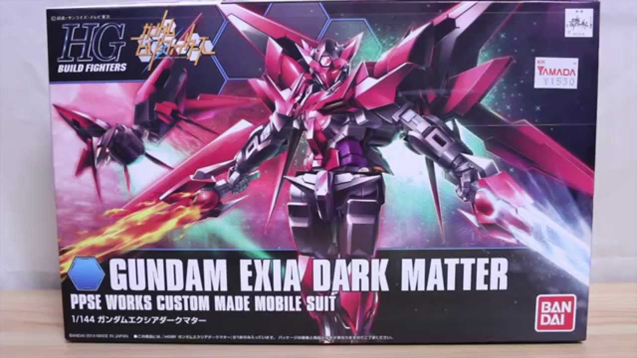 HGBF 1/144 ガンダムエクシアダークマター (ガンダムビルド