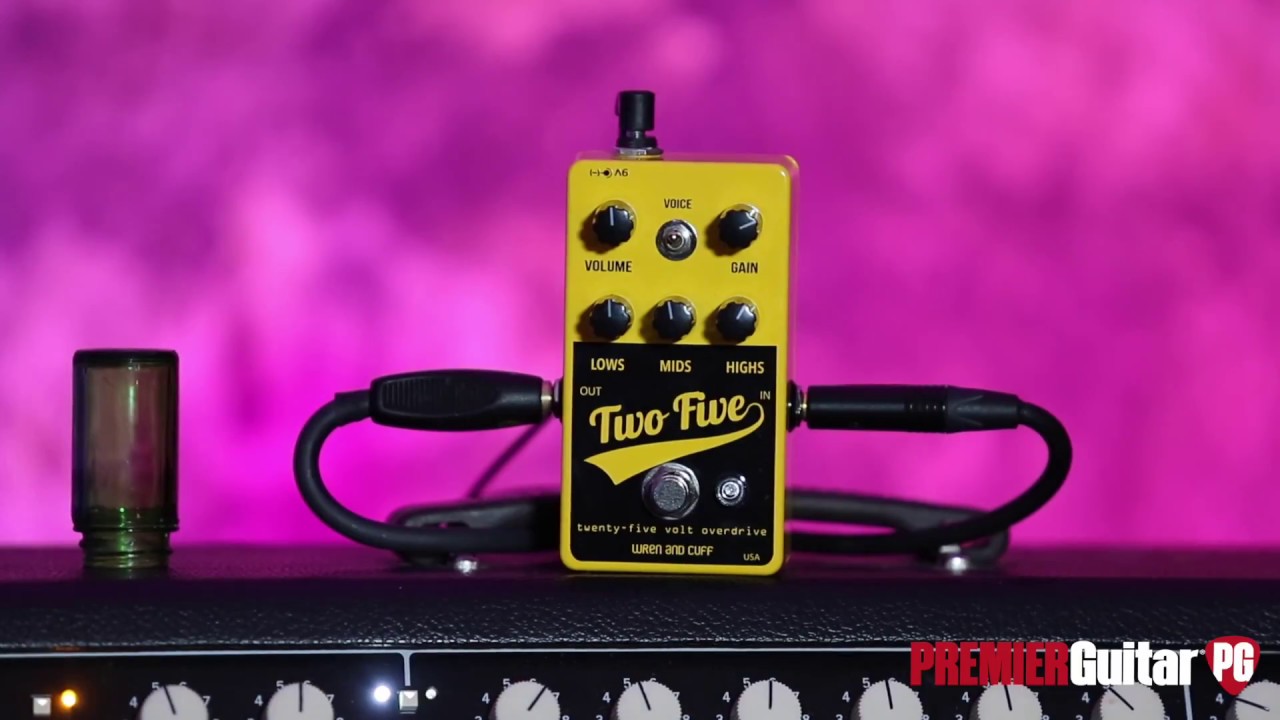 Wren and Cuff Two Five Drive-Boost - 駆動電圧を本体内部で25Vの高