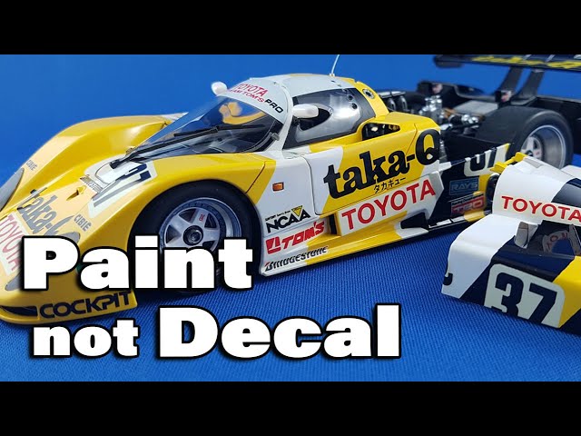 Full build, Tamiya Toyota 88C-V (but using paint not decals for