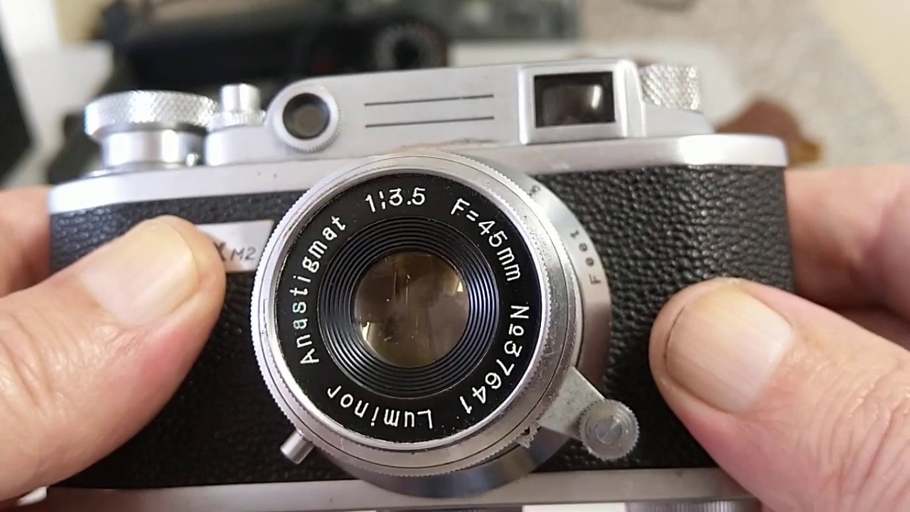 The Pax M2 range finder camera - YouTube