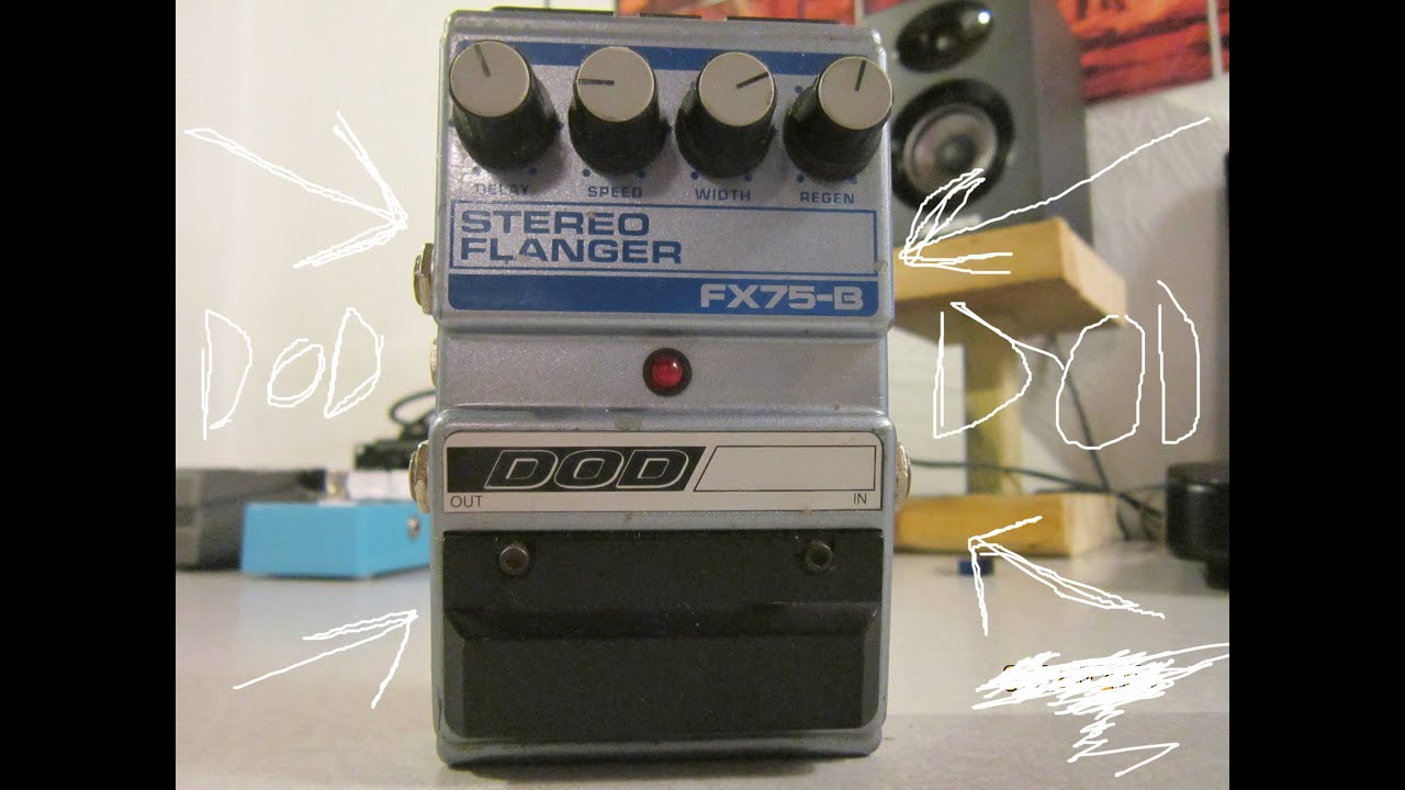 Hidden Gem: DOD Stereo Flanger FX75-B - YouTube