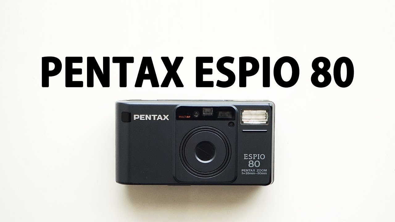 Pentax Espio 80 - 35mm, Point and Shoot, Film Camera, A Quick