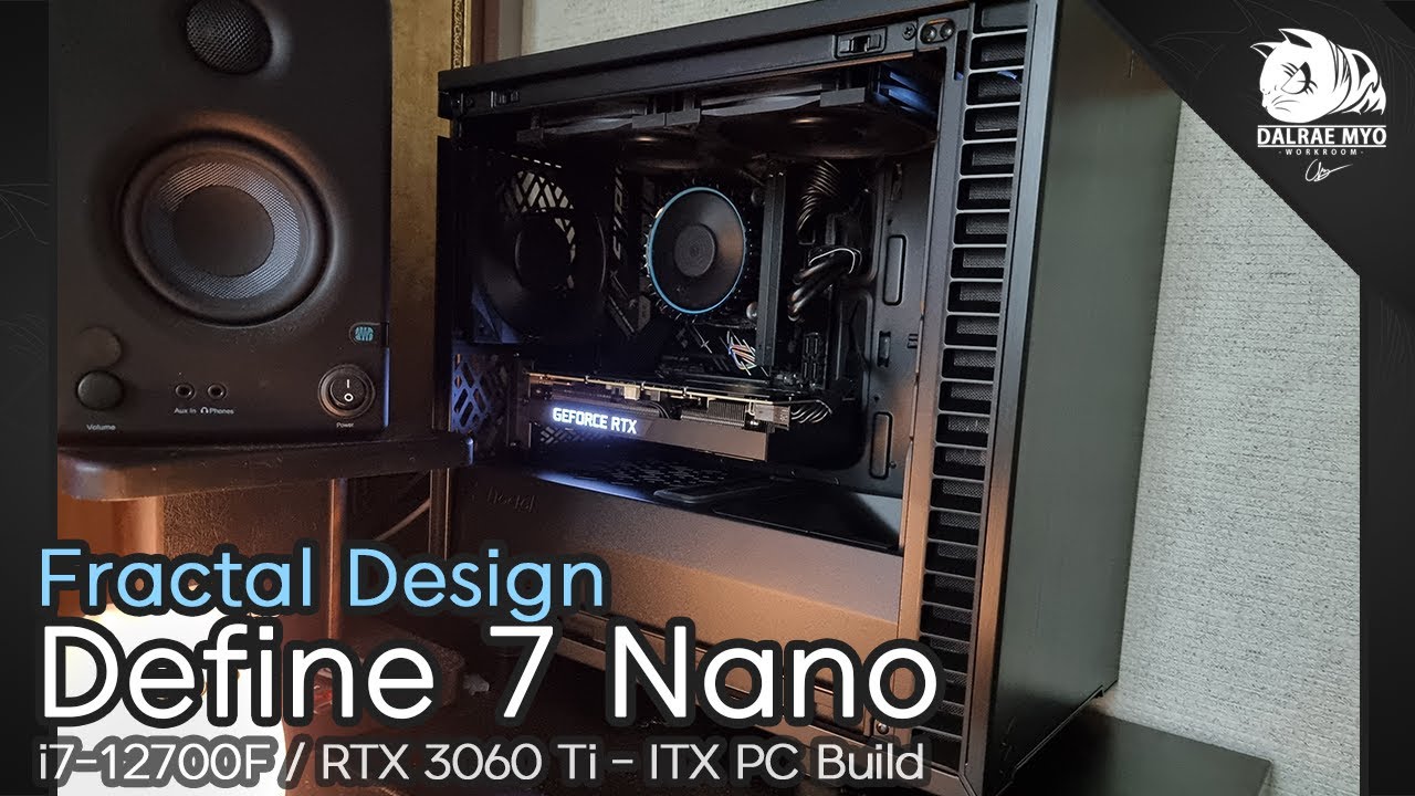 Fractal Design Define 7 Nano Build - ITX PC Case - YouTube