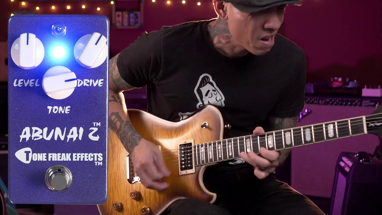 Tone Freak ABUNAI 2 Overdrive Pedal - YouTube