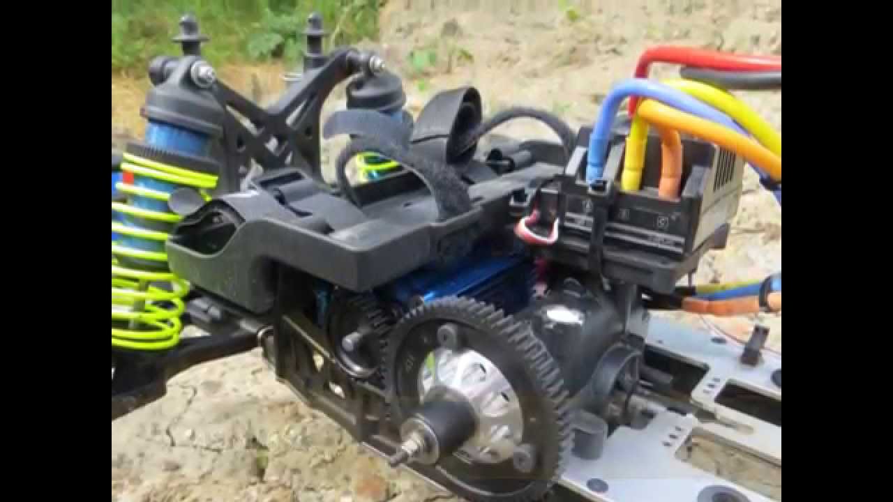 Losi lst2 brushless conversion overview - YouTube