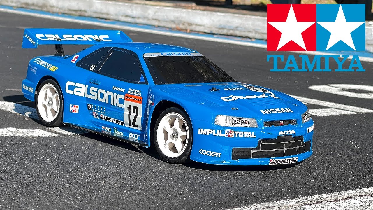 TAMIYA カルソニックスカイラインGT-R2001 TA-04Sシャーシ Tamiya