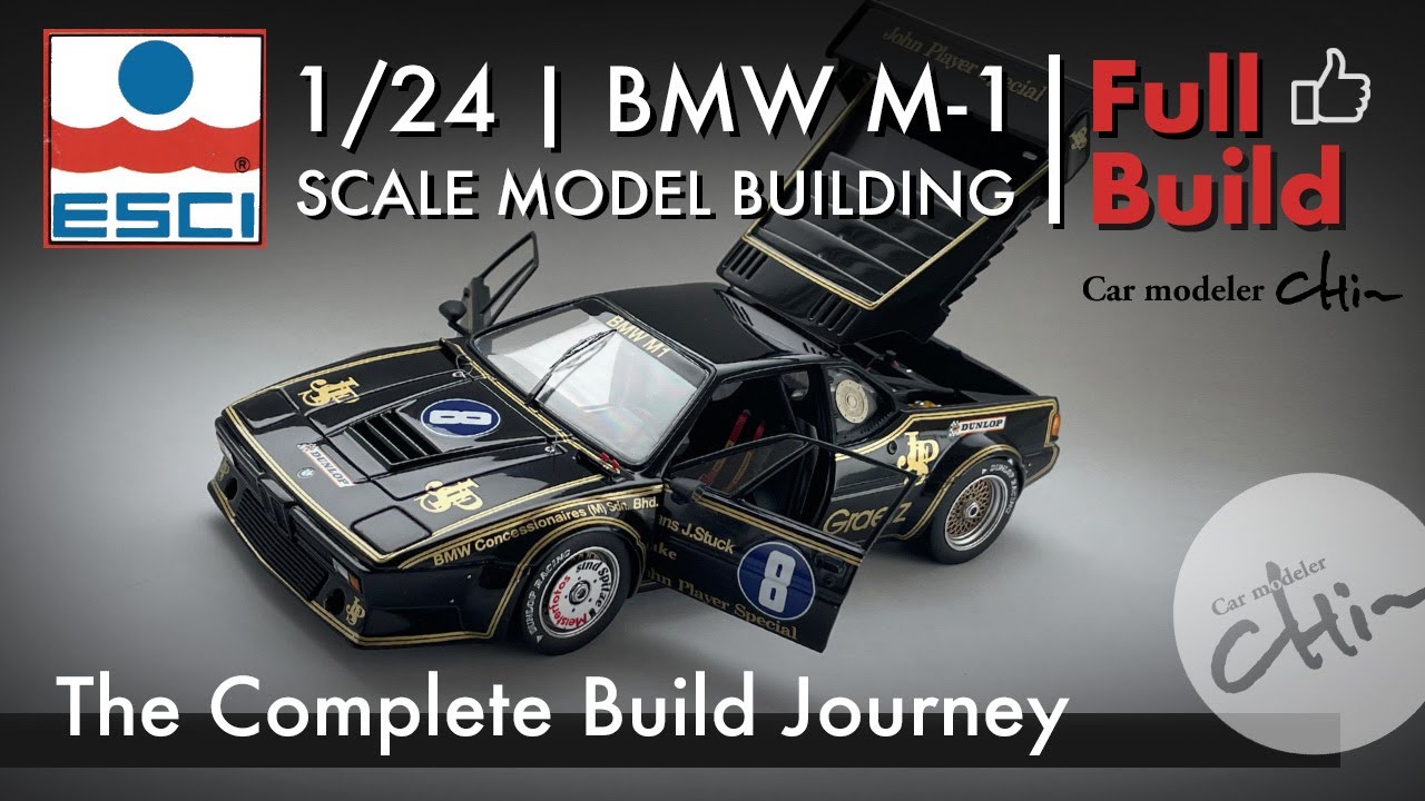 ESCI | BMW M1 | Full Build | ESCI 1/24 - YouTube
